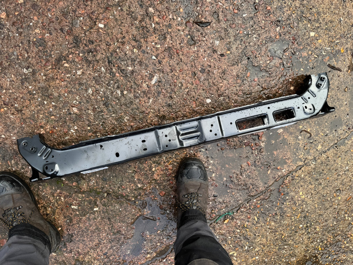 NEW GENUINE 2020 HYUNDAI TUCSON FRONT TOP UPPER SLAM PANEL P/N 64101D7001