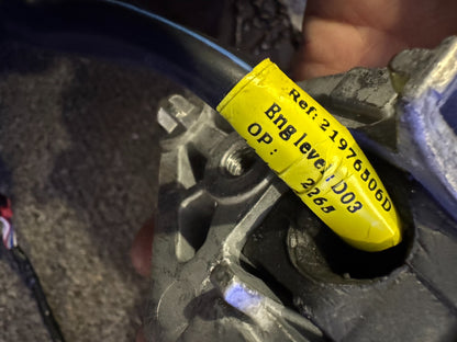 2025 AUDI Q4 E-TRON RIGHT WING DOOR MIRROR GREY POWER FOLD  89C857502F Damaged