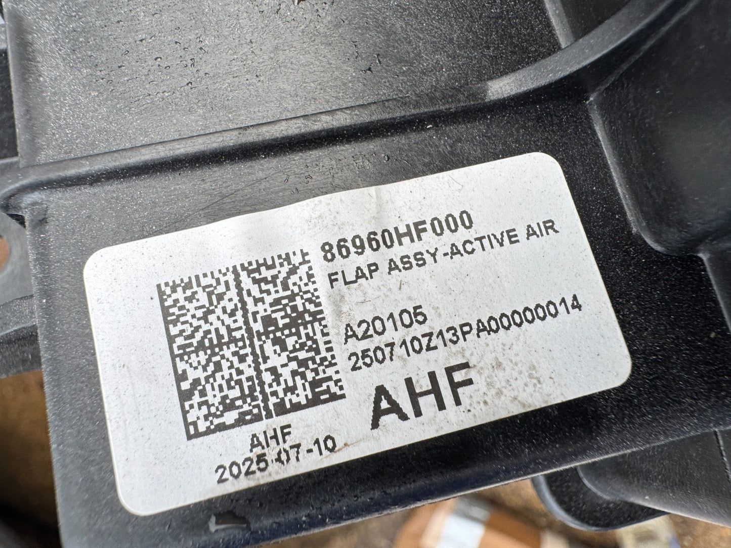 HYUNDAI KONA SX2 Radiator Active Air Intake Channel HF869-69100