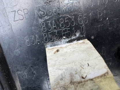 AUDI Q3 S-LINE 2018-2023 GENUINE FRONT BUMPER GRILLE DAMAGED 83A853651B