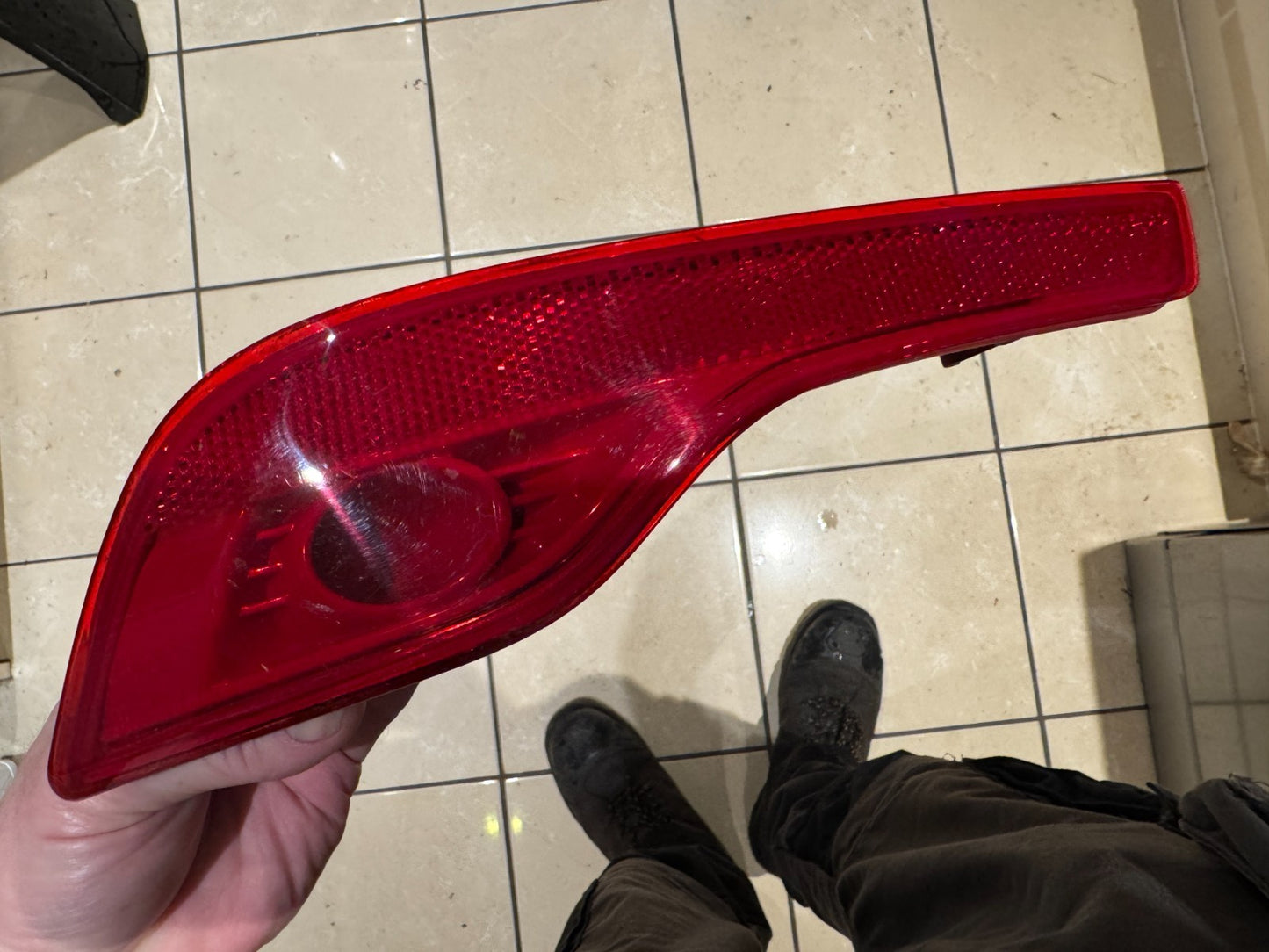 Rear Left Bumper Reflector for Honda CR-V 2017 to 2022 no fog light Genuine