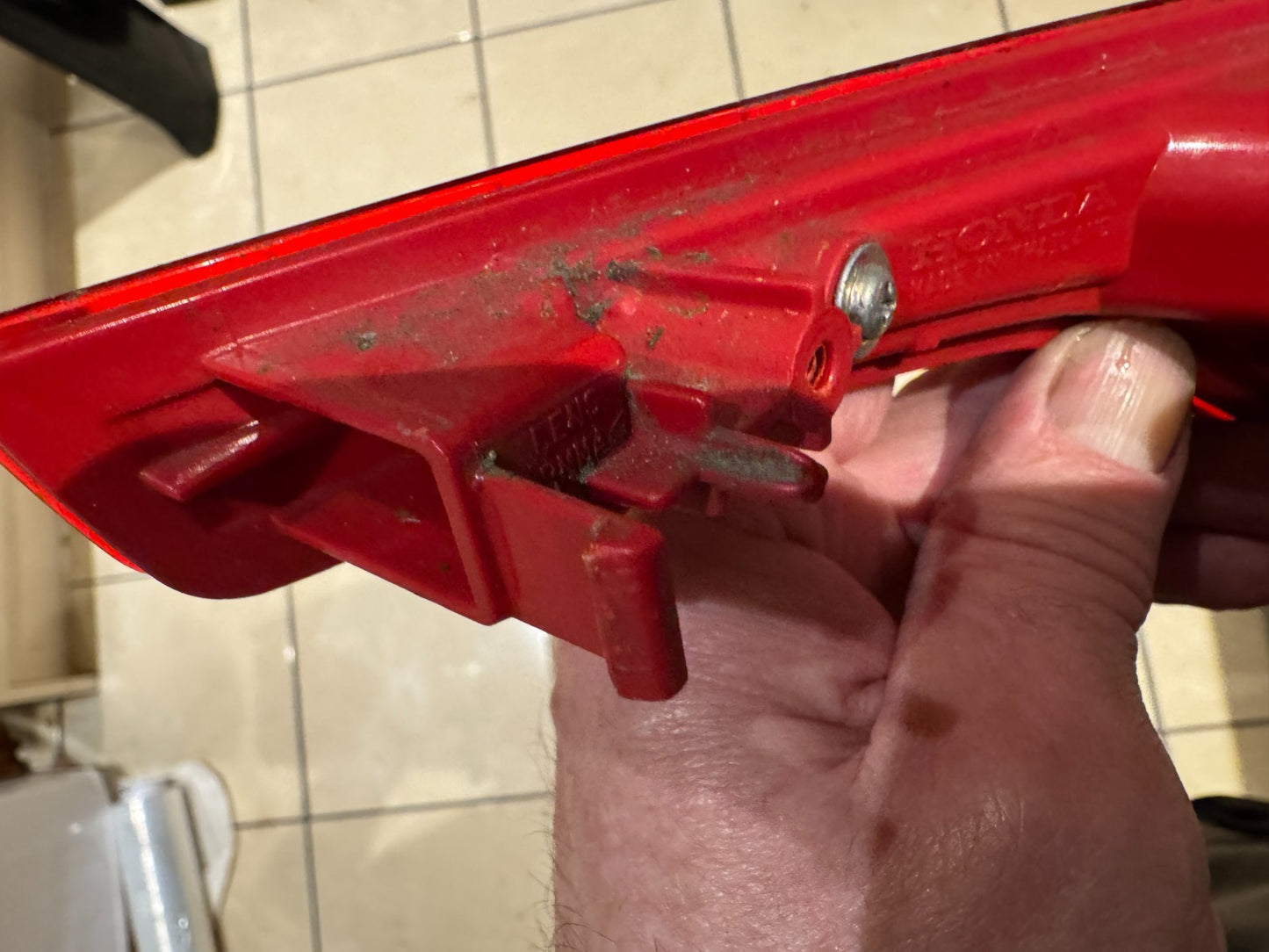 Rear Left Bumper Reflector for Honda CR-V 2017 to 2022 no fog light Genuine