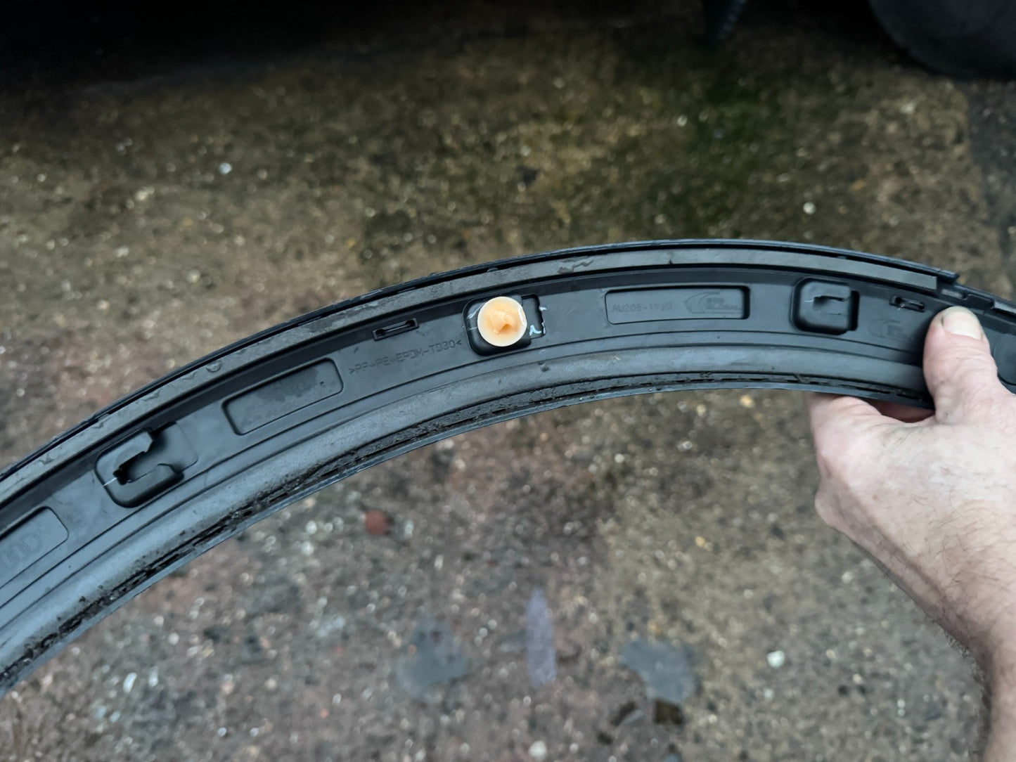 AUDI Q4 e-tron Sportback F4N Rear Right Fender Arch Trim 89A853818E 2025