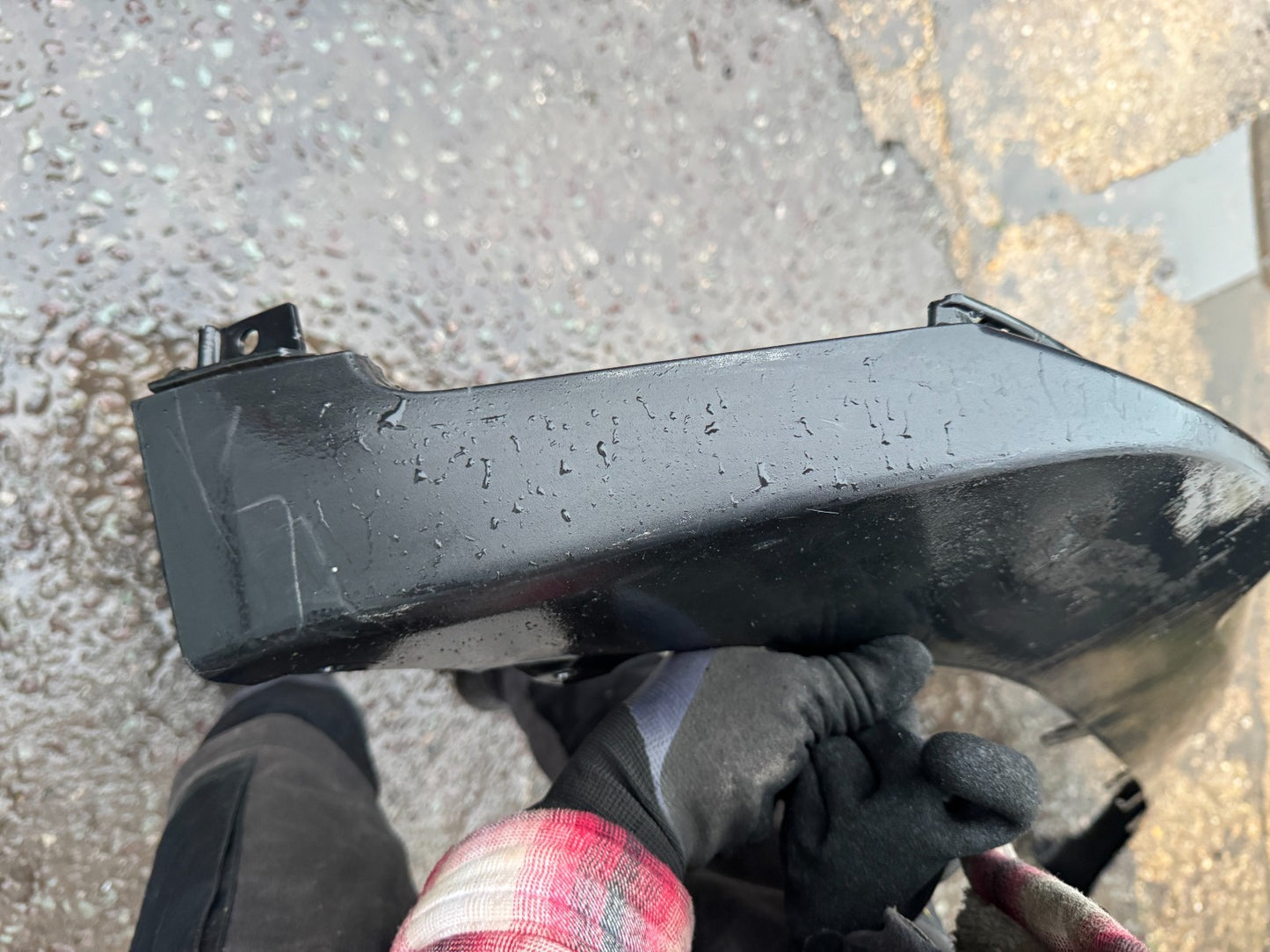 GENUINE HYUNDAI KONA HYBRID 2021-2023 REAR BUMPER LOWER SECTION 86613-Q4000