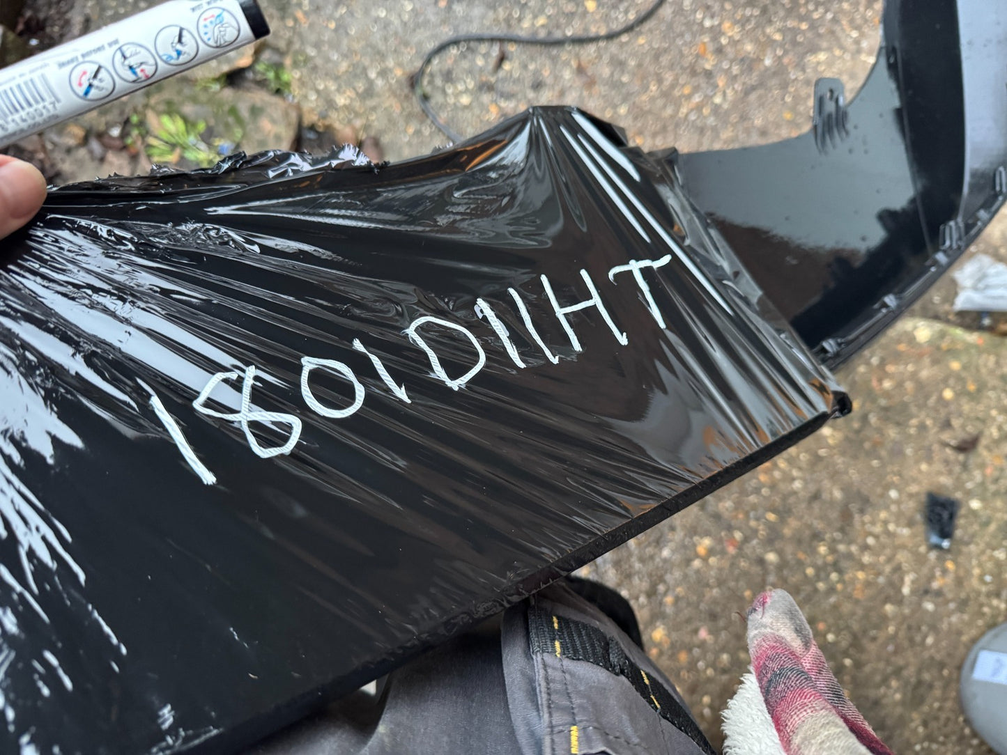 GENUINE HYUNDAI KONA HYBRID 2021-2023 REAR BUMPER LOWER SECTION 86613-Q4000