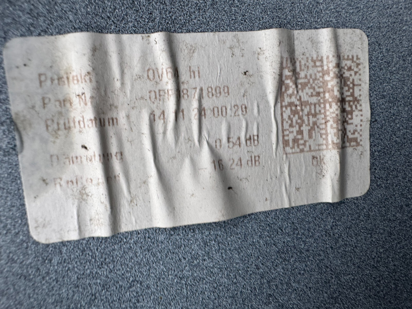 VAUXHALL GRANDLAND 2024-ON REAR RIGHT BUMPER CORNER 9852919680