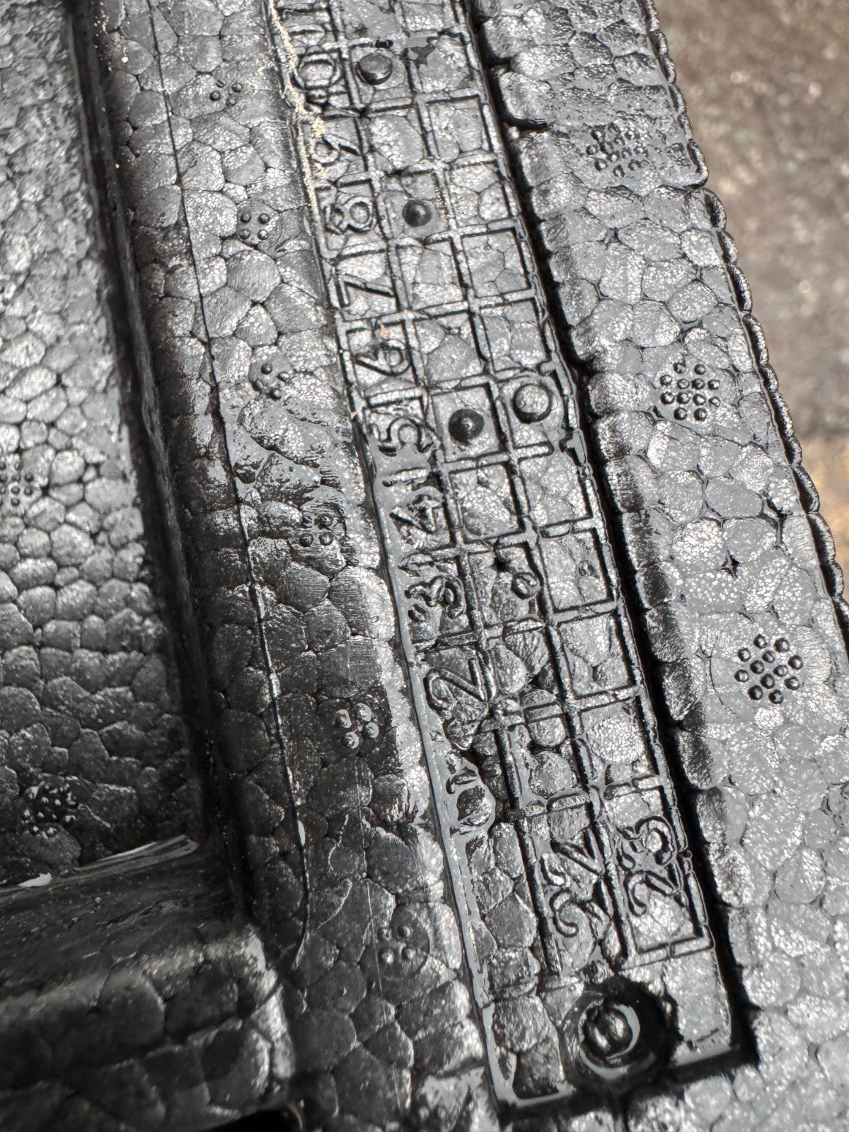 GENUINE 31455737 Volvo V60 S60 2018-2024 Front Bumper Shock Absorber Foam Black