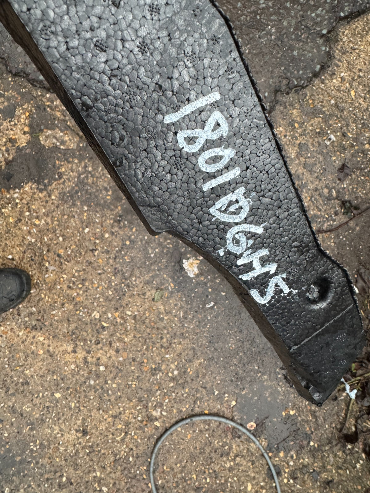 GENUINE 31455737 Volvo V60 S60 2018-2024 Front Bumper Shock Absorber Foam Black