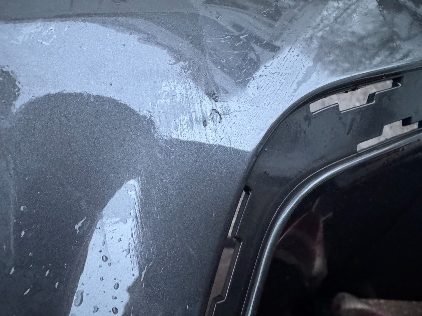 BMW G26 2023 MSPORT REAR BUMPER DIFFUSER IN DARK SHADOW 8096492