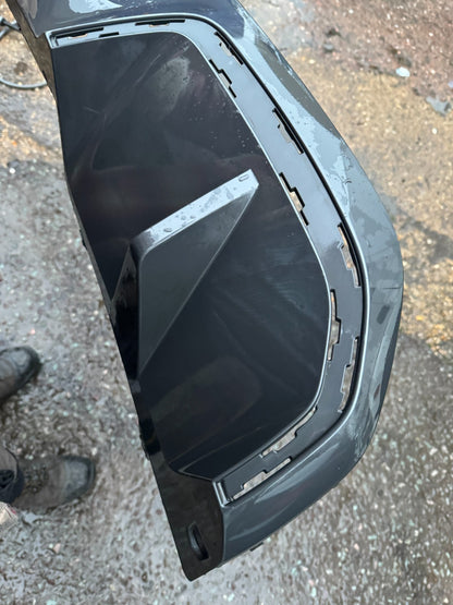 BMW G26 2023 MSPORT REAR BUMPER DIFFUSER IN DARK SHADOW 8096492