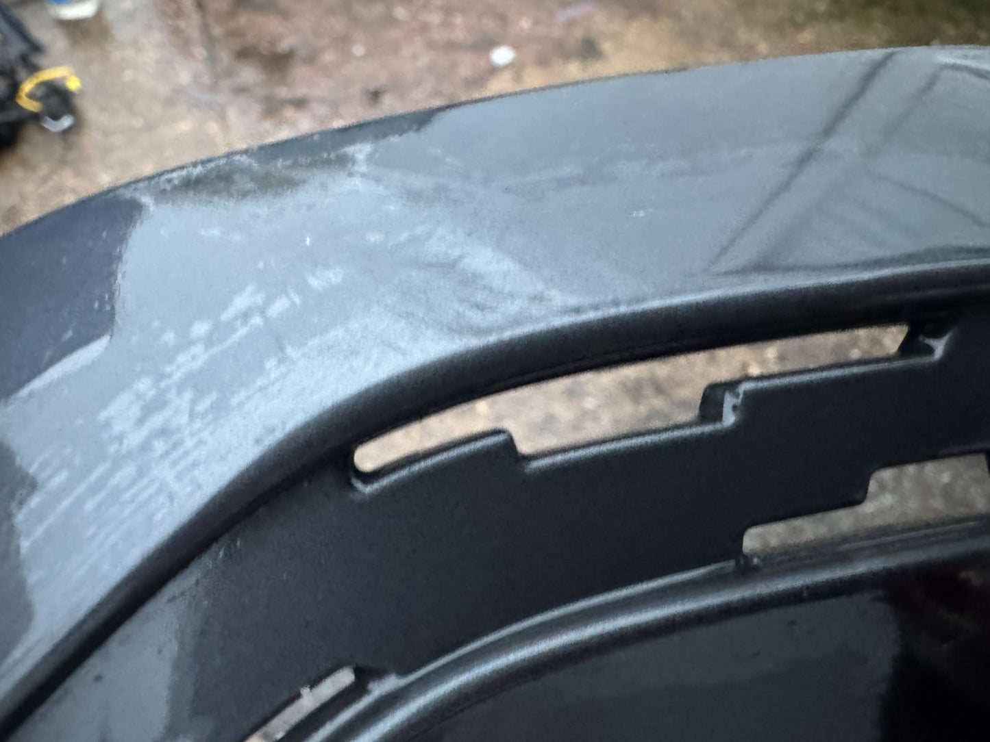 BMW G26 2023 MSPORT REAR BUMPER DIFFUSER IN DARK SHADOW 8096492