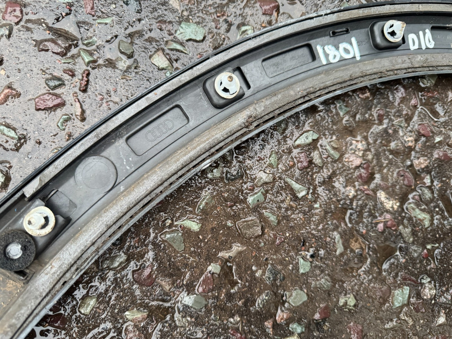 AUDI Q4 E-TRON SPORTBACK 2021-2023 PLASTIC ARCH TRIM REAR RIGHT RH 89A853818C