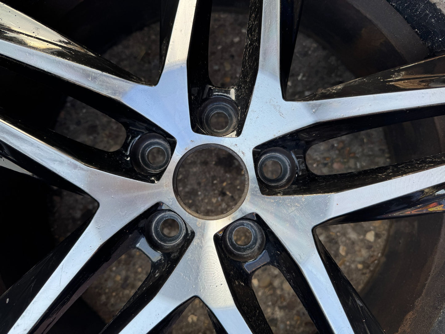 SEAT IBIZA FR MK5 DIAMOND CUT BLACK 18" ALLOY WHEEL RIM 6F0601025E GENUINE X1