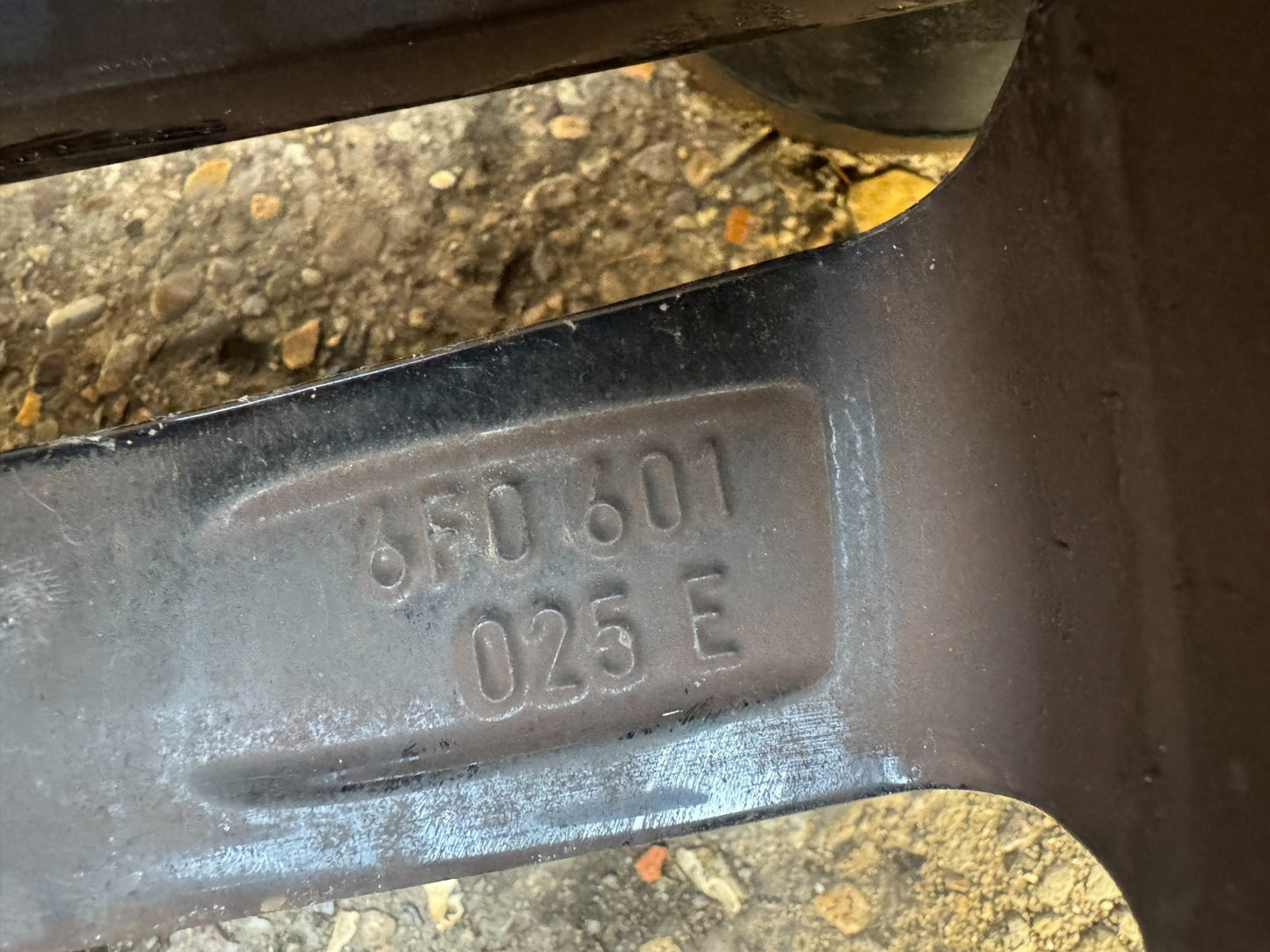 SEAT IBIZA FR MK5 DIAMOND CUT BLACK 18" ALLOY WHEEL RIM 6F0601025E GENUINE X1