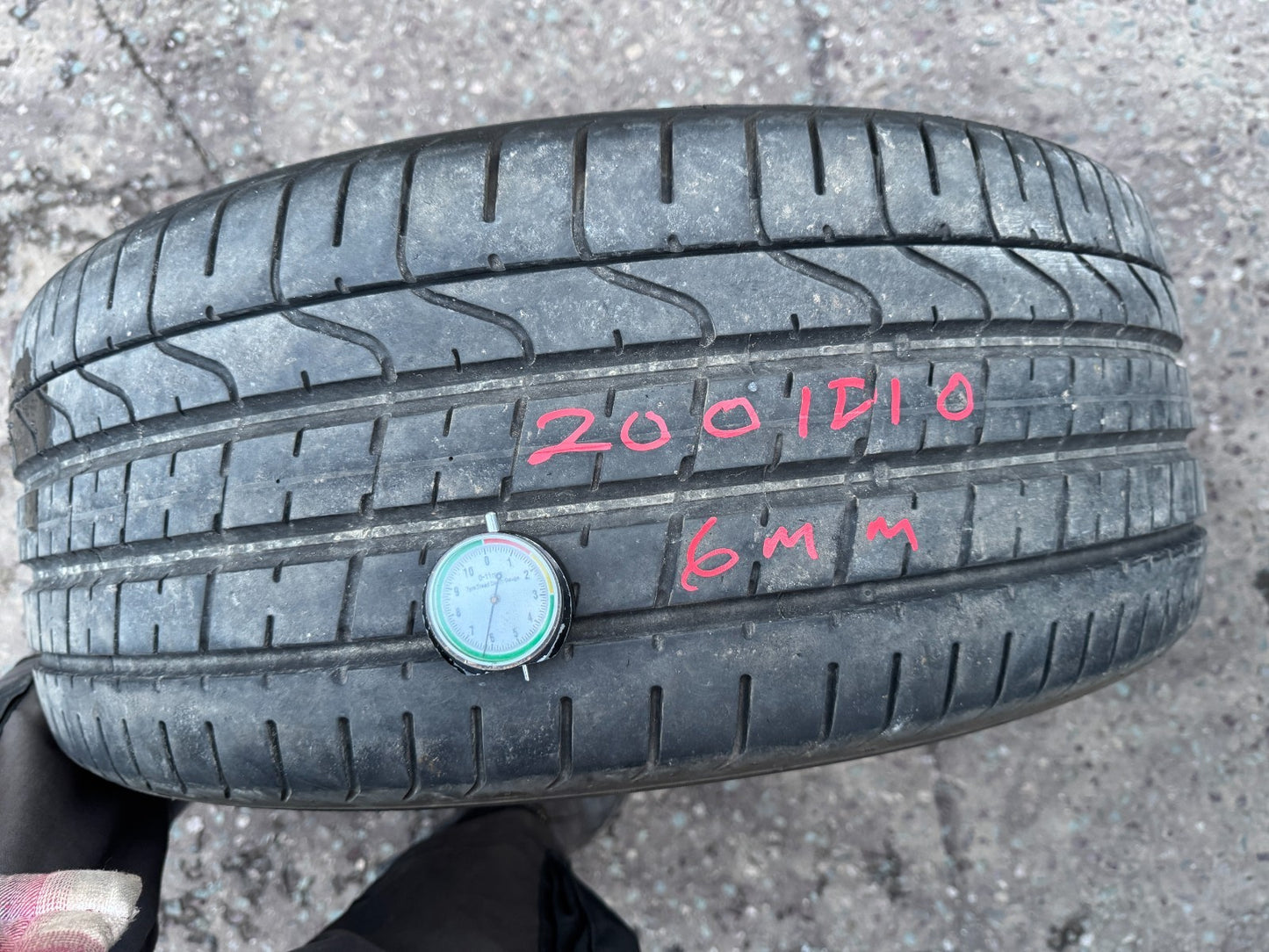 1x 265/40R22 106Y XL PIRELLI P ZERO 6mm LATE 2023 TESTED (2 available)