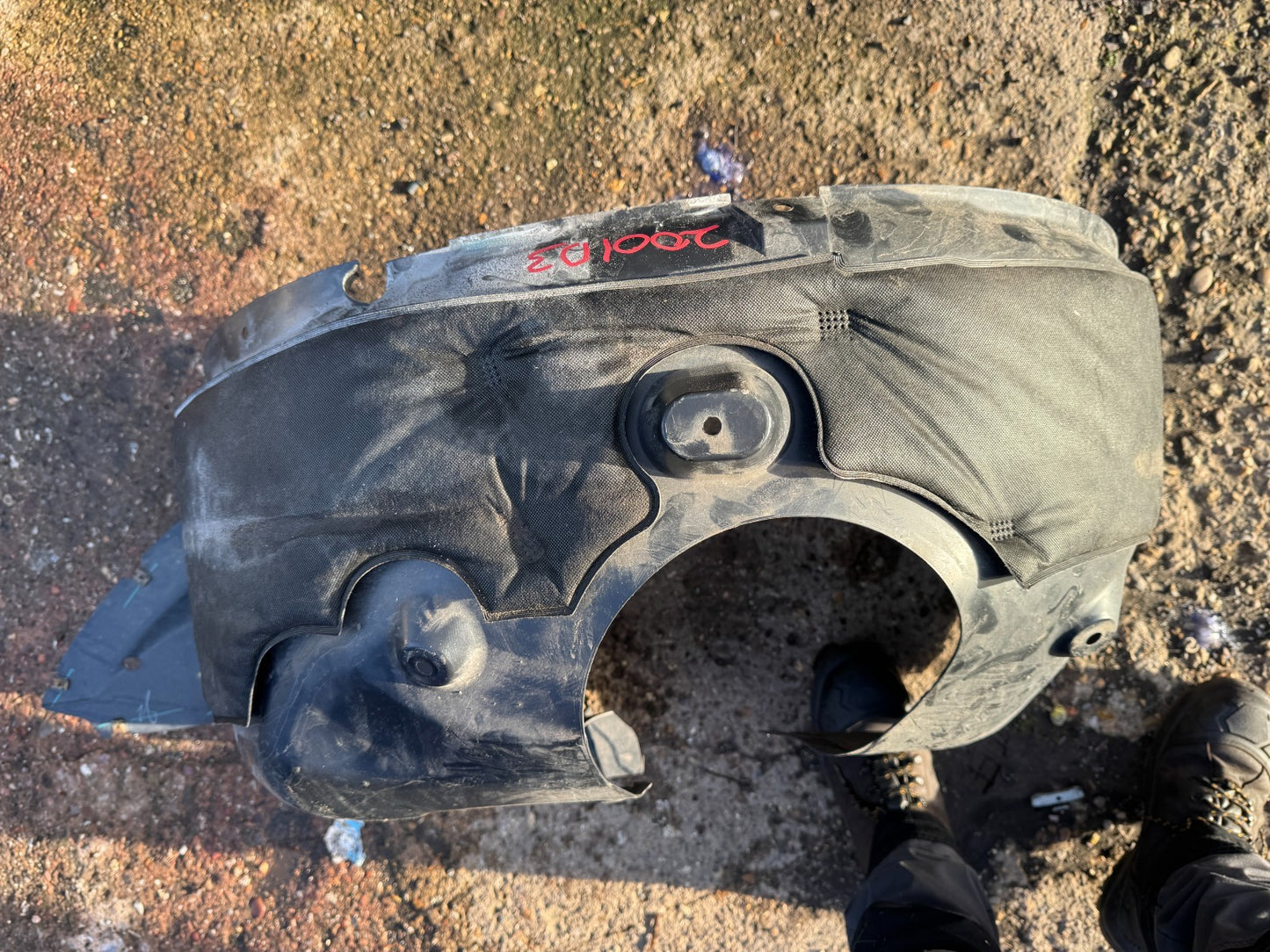 2023 Genuine Wheel Splash Guard  - FRONT RIGHT for MG HS 10636357 Slight Damage