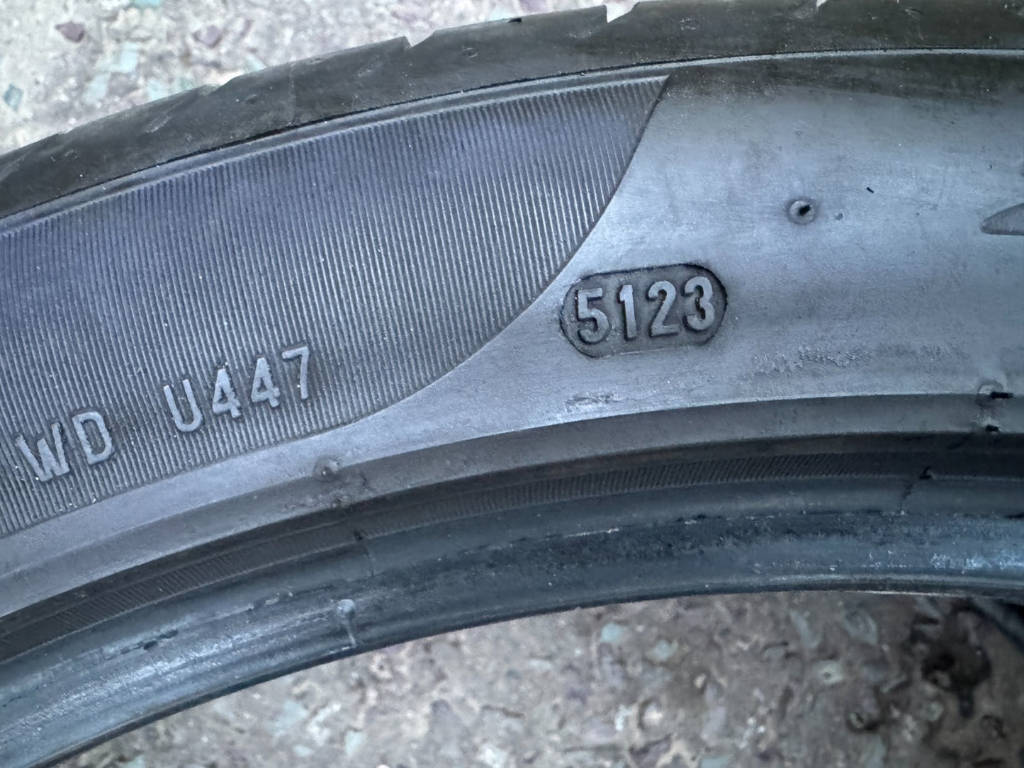 1x 265/40R22 106Y XL PIRELLI P ZERO 6mm LATE 2023 TESTED (2 available)