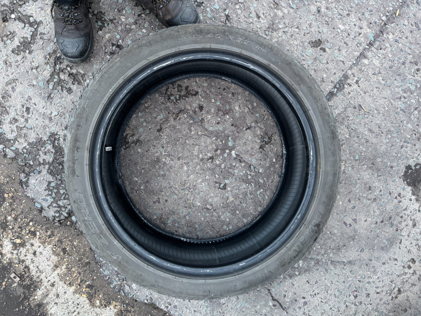 1x 265/40R22 106Y XL PIRELLI P ZERO 6mm LATE 2023 TESTED (2 available)