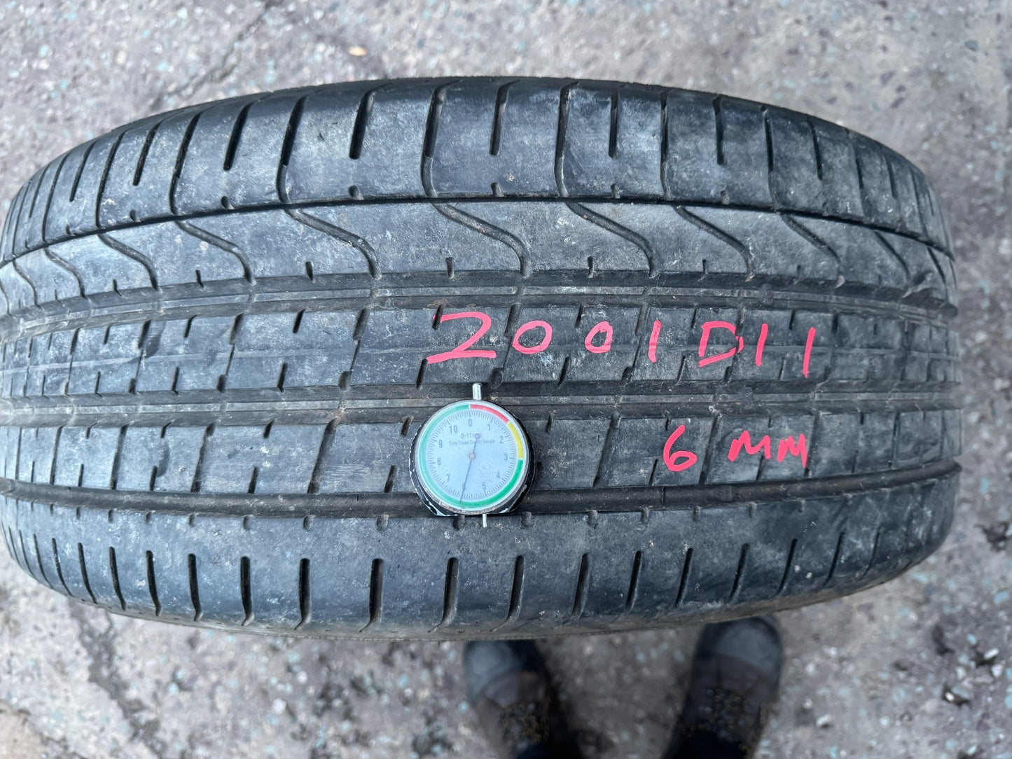 1x 265/40R22 106Y XL PIRELLI P ZERO 6mm LATE 2023 TESTED (2 available)