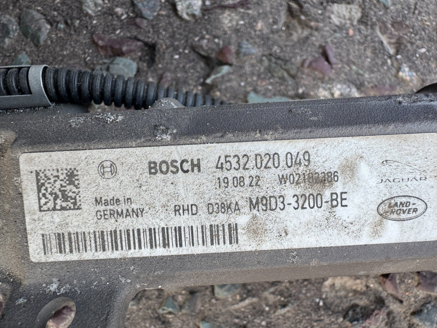 2022 Jaguar I Pace X590 Electric Steering Rack M9D33200BE