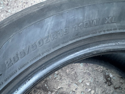 1x Davanti Protoura Sport 265/50ZR19 110W 6.5mm 2024 No Repair Tyre 265 50 19