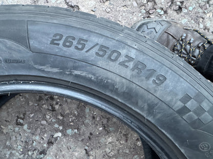 1x Davanti Protoura Sport 265/50ZR19 110W 6.5mm 2024 No Repair Tyre 265 50 19
