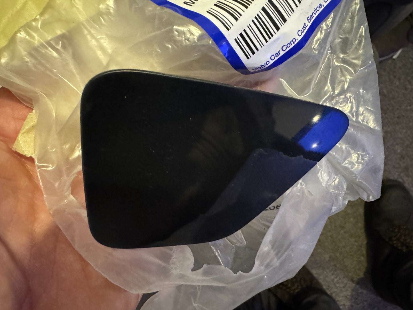 Volvo XC90 2 II bumper washer cover 40018596 32399579 RIGHT