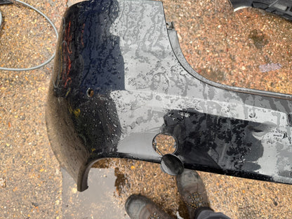 JAGUAR XE X760 2016 REAR BUMPER BLACK TOW EYE COVER GX7317E810BA