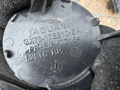 JAGUAR XE X760 2016 REAR BUMPER BLACK TOW EYE COVER GX7317E810BA