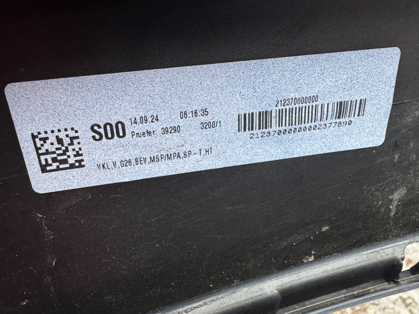 2024 (25 plate) BMW G26 4 series M Sport Front Bumper Scratched