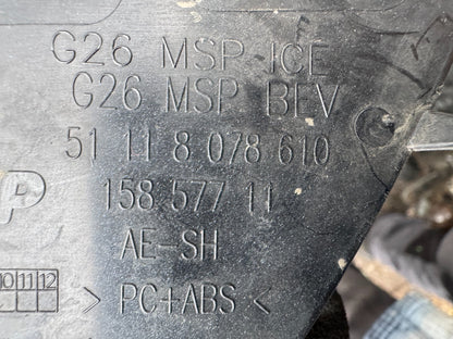 BMW 4 G22 G23 G24 G26 2024 Front tow hook cap cover 8078610