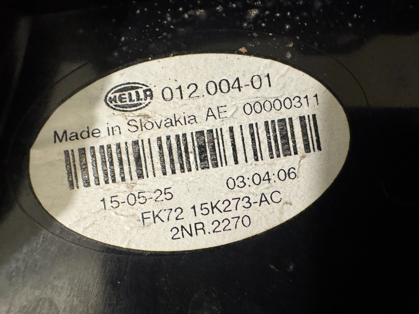 2025 Jaguar F Pace Rear Fog Light -FK7215K273 - Left - DAMAGED CORNER