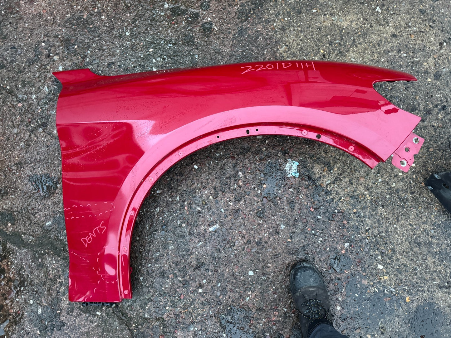 2021 ALFA ROMEO STELVIO 2017-2024 Wing Fender RIGHT SIDE Scratched Dented