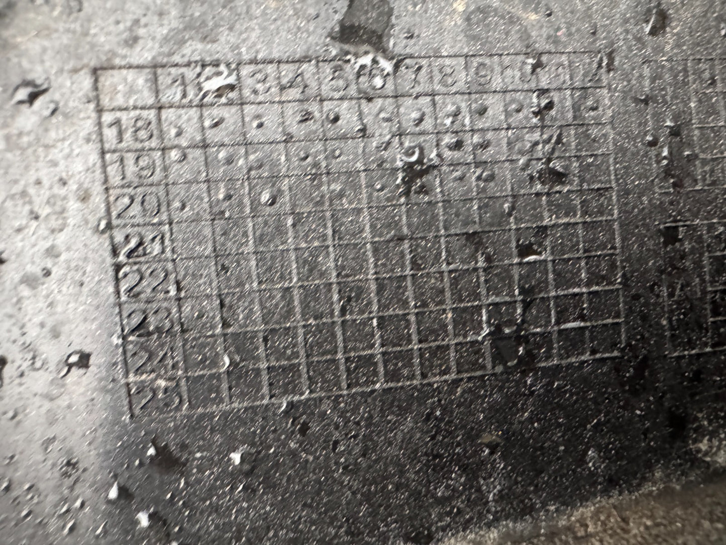 2020 BMW X5 G05 Rear Left Bumper Bracket 7420653 RHD Cracked