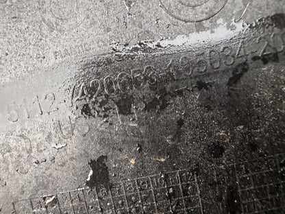 2020 BMW X5 G05 Rear Left Bumper Bracket 7420653 RHD Cracked