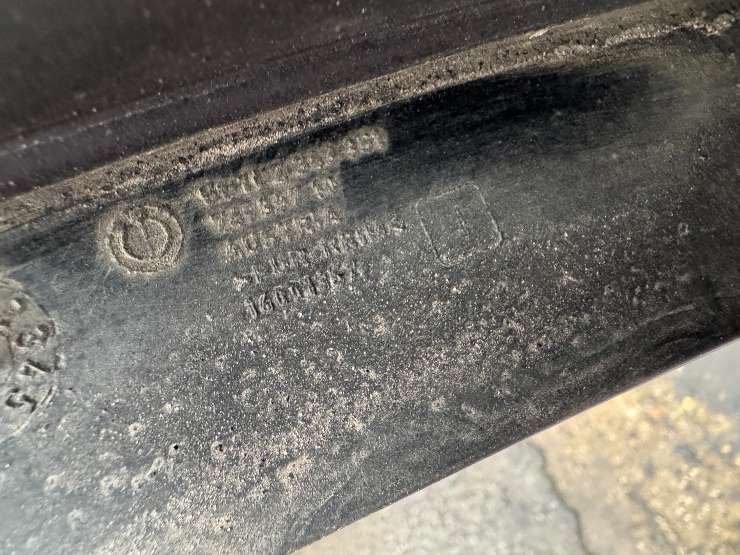 BMW 2 SERIES F22 F23 M PACKAGE PERFORMANCE FRONT BUMPER SPOILER