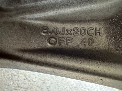 2024 RANGE ROVER EVOQUE L551/L538 20" 8J GREY CUT ALLOY WHEELS K8D21007LA