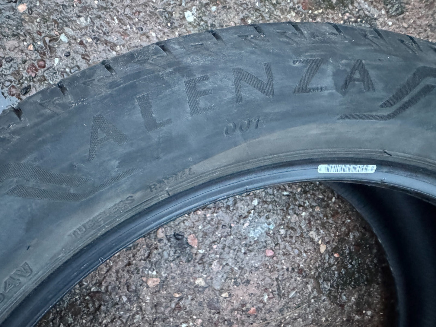 x1  235/50/20 104V XL BRIDGESTONE ALENZA 001 ENLITEN  DOT:1324 6.5mm 235 50 20