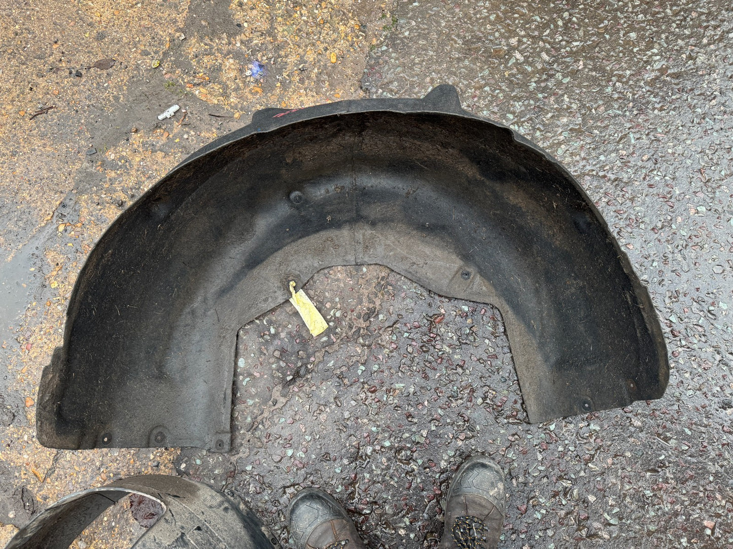 GENUINE BMW X5 G05 REAR LEFT PASSENGER WHEEL HOUSING ARCH LINER COVER 7478757