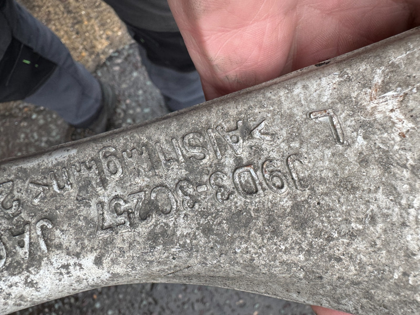 JAGUAR I-PACE MK1 2017-2025 Front Left Lower Control Arm Suspension J9D33C257BB