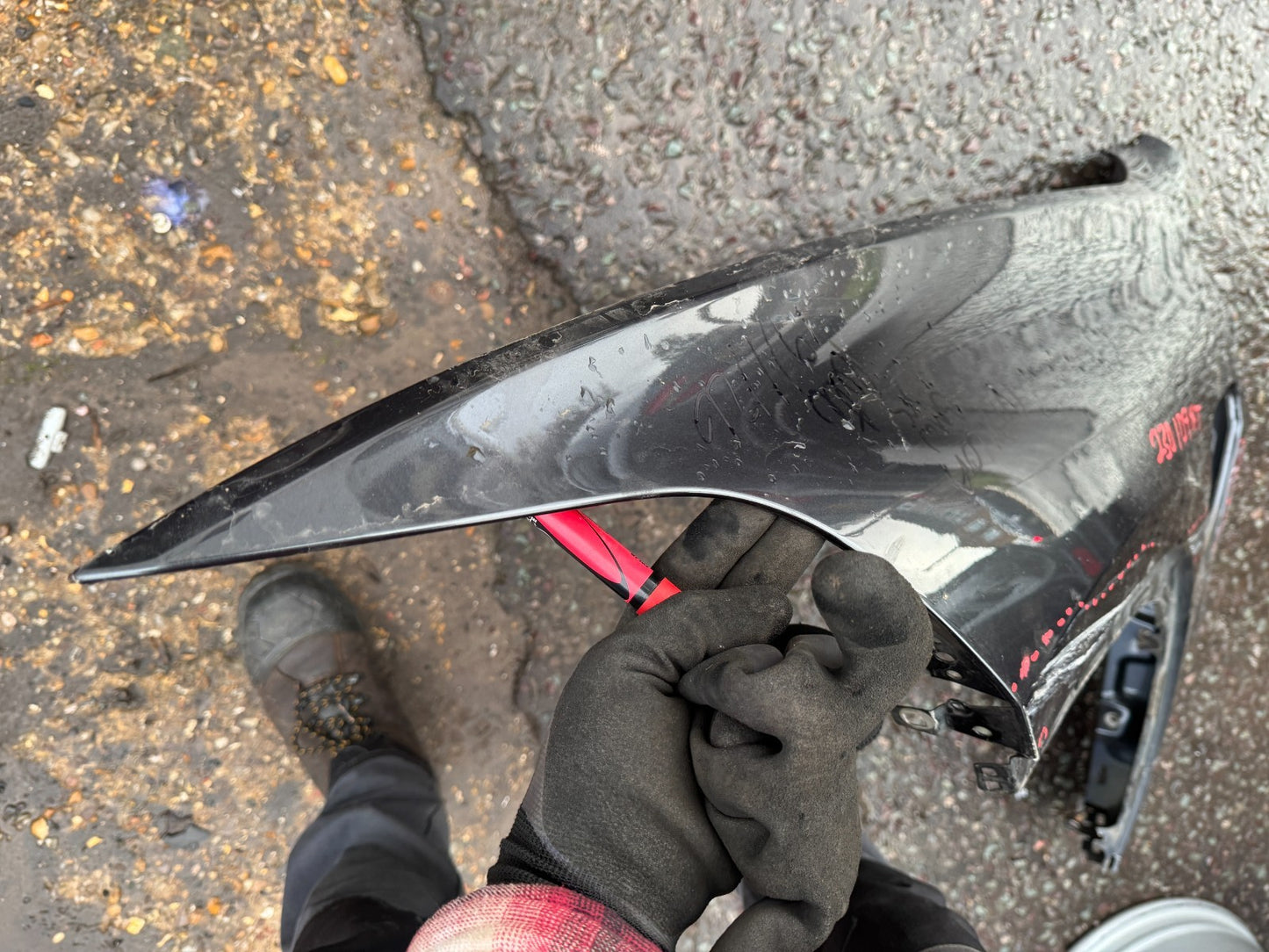 2018 ON HYBRID BMW X5 G05 LEFT SIDE FENDER WING GENUINE DENTED SCRATCHED