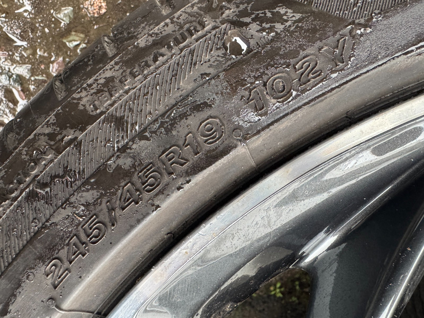 HYUNDAI TUCSON TL MK3 15-20 ALLOY WHEEL RIM 19" 52910-D7420 7.5x19