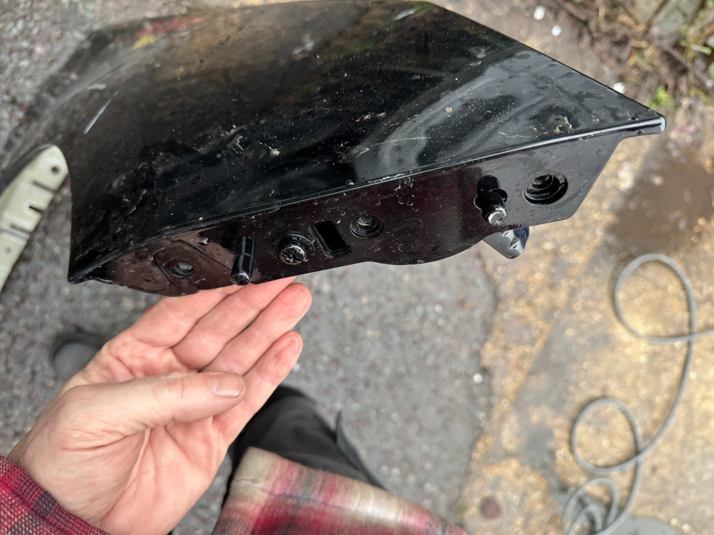 2023 onwards range rover sport l461 front right wing fender n9x216015a scratched