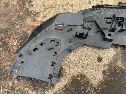 AUDI A3 8Y FRONT BUMPER SPOILER IN BLACK 8Y0807233A 2020 21 22 23 DAMAGED