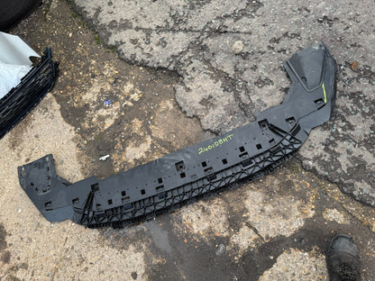 AUDI A3 8Y FRONT BUMPER SPOILER IN BLACK 8Y0807233A 2020 21 22 23 DAMAGED