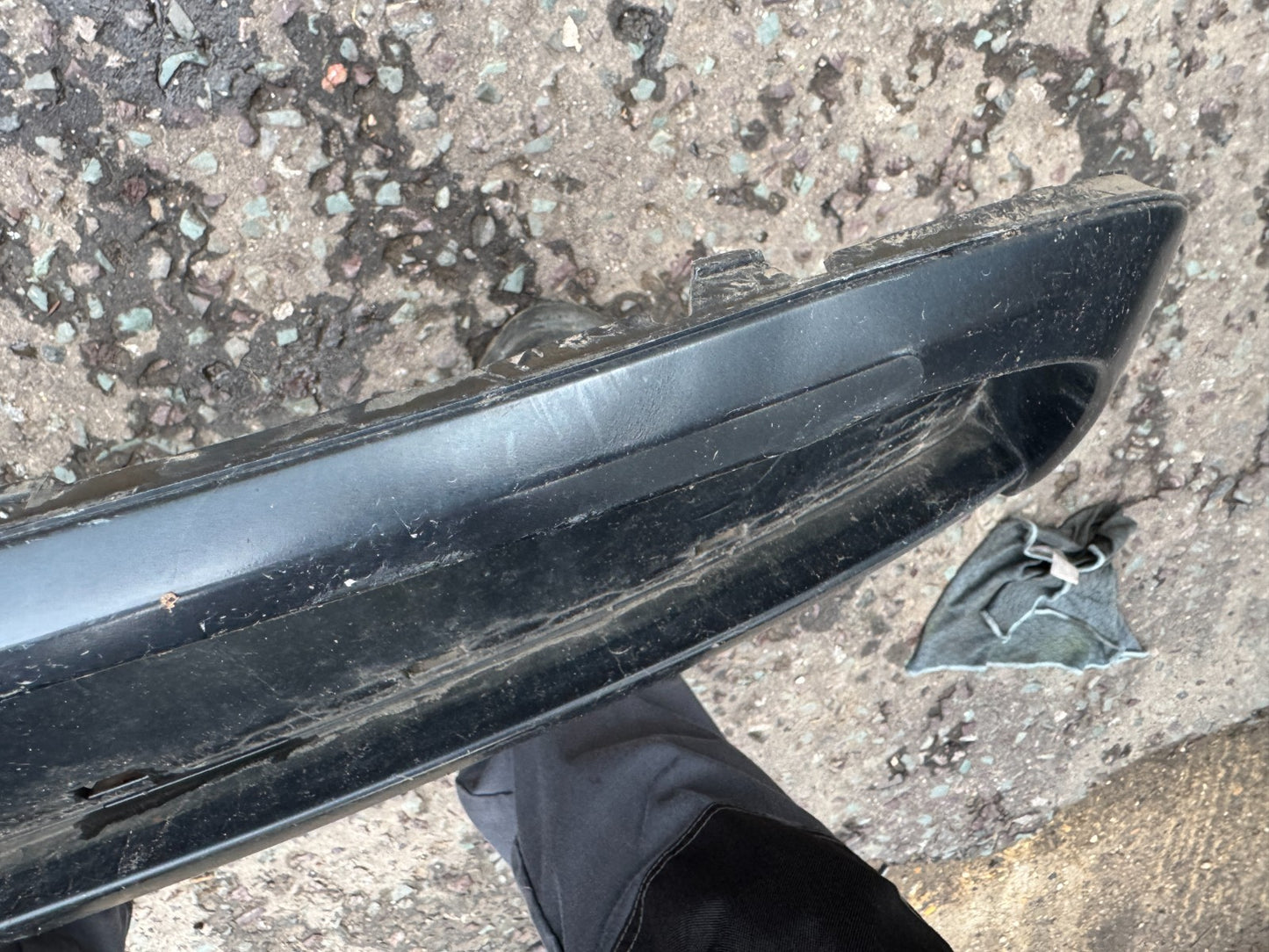 AUDI A3 8V 2016-2020 S LINE FACELIFT REAR BUMPER DIFFUSER HATCHBACK 8V3807521P