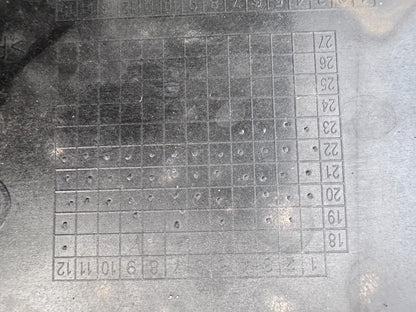 AUDI A3 8Y FRONT BUMPER SPOILER IN BLACK 8Y0807233A 2020 21 22 23 DAMAGED