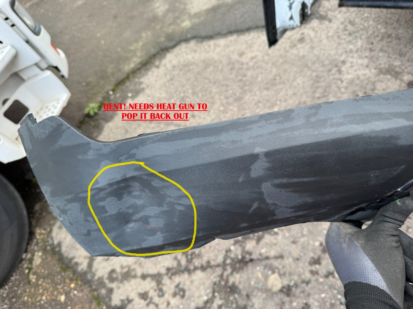 VOLVO XC40 2018-2022 FRONT BUMPER LOWER SECTION GENUINE 31449340 Damaged