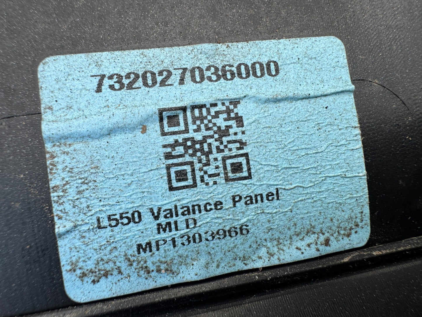 2025 LAND ROVER DISCOVERY L550 Rear Bumper Valance Panel GK7M-17F954-A