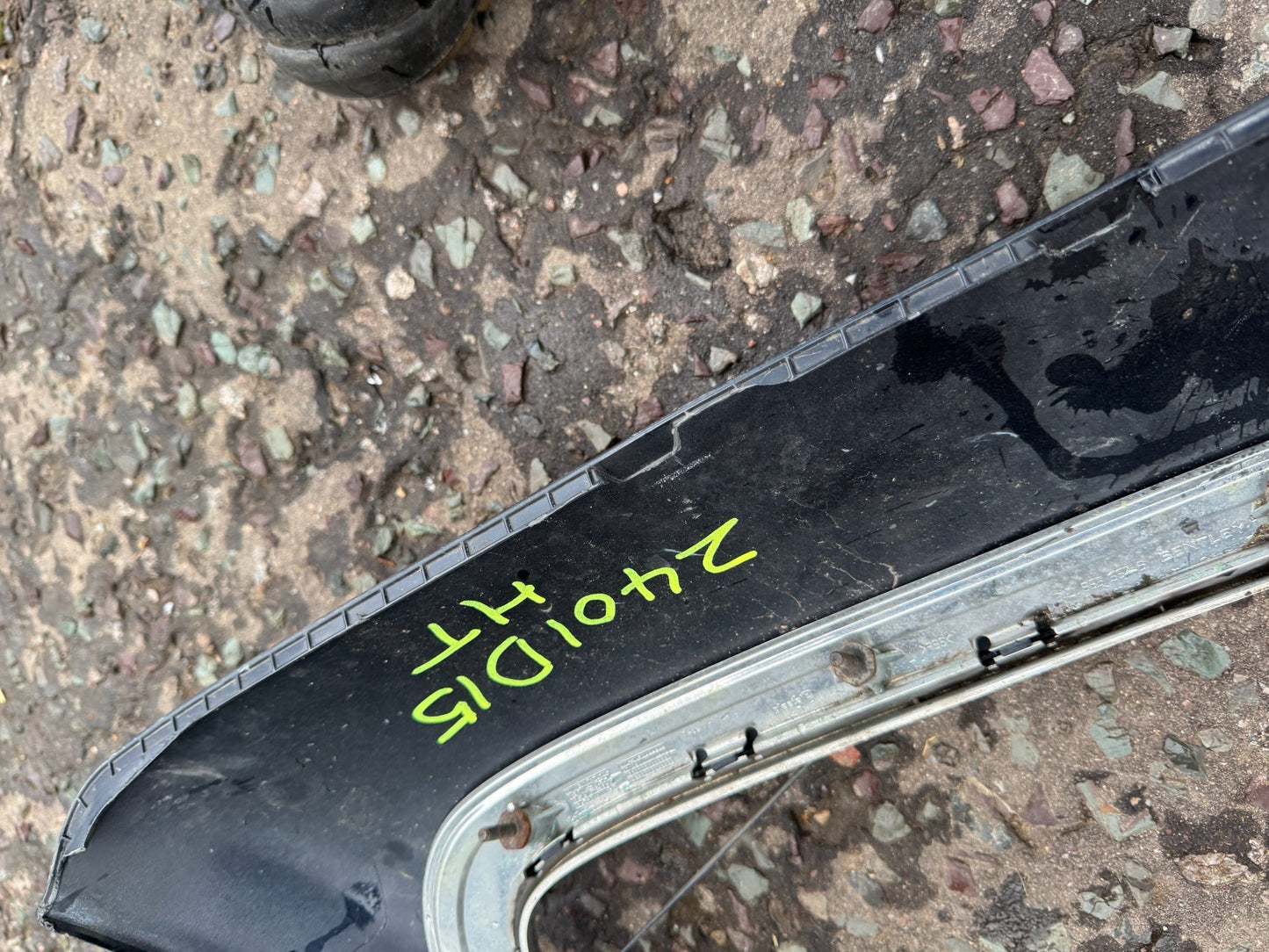 BENTLEY CONTINENTAL GT 2007 FRONT GRILL SURROUND TRIM PANEL 3W0853653C